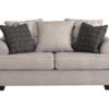 Velletri Pewter Loveseat 2 Velletri Pewter Loveseat -Chic Furniture Store 810594667
