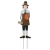 36" Pilgrim Man Metal Yard Stake 2 36" Pilgrim Man Metal Yard Stake -Chic Furniture Store 810596300 1