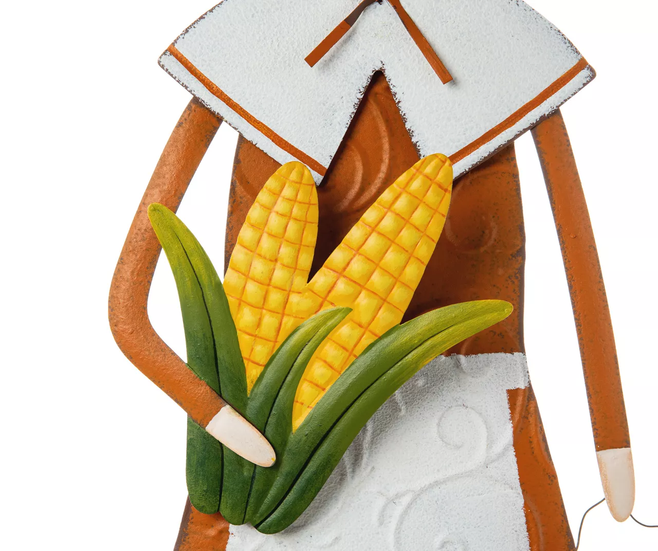 36" Pilgrim Woman Metal Yard Stake 7 36" Pilgrim Woman Metal Yard Stake - Image 5