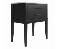Ameriwood Madison Lane Faux Marble Nightstand -Chic Furniture Store 810596720 2