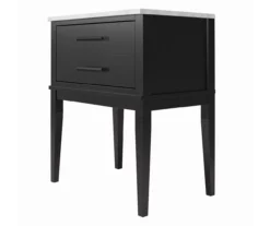 Ameriwood Madison Lane Faux Marble Nightstand -Chic Furniture Store 810596720 3