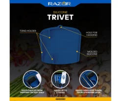 RAZOR Silicone Tool Trivet -Chic Furniture Store 810597063 2