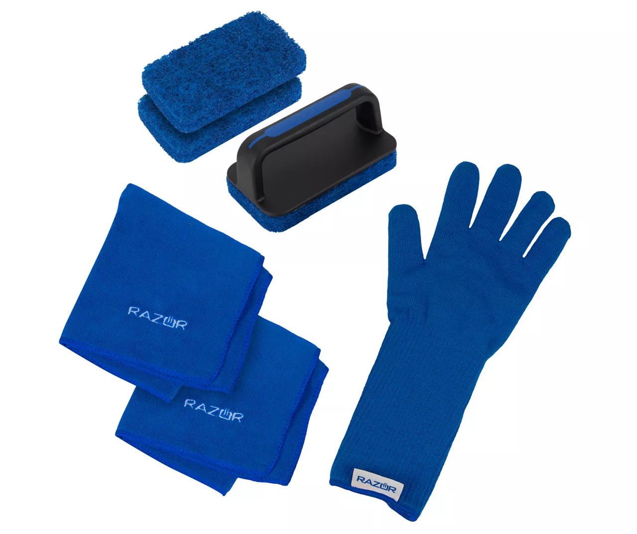 RAZOR 6-Piece Griddle Cleaning Kit 3 RAZOR 6-Piece Griddle Cleaning Kit