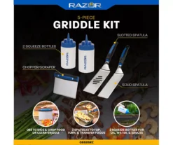 RAZOR 5-Piece Basic Griddle Kit -Chic Furniture Store 810597065 6
