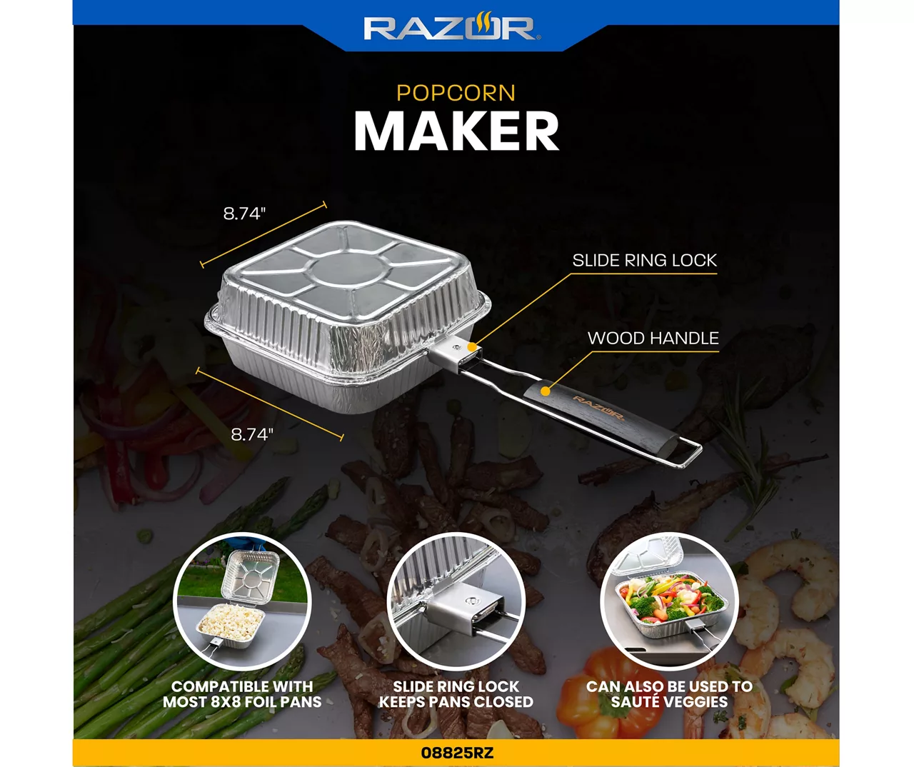 RAZOR Popcorn Maker With 4 Foil Trays 10 RAZOR Popcorn Maker With 4 Foil Trays - Image 8