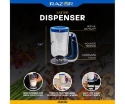 RAZOR 900mL Batter Dispenser -Chic Furniture Store 810597067 6