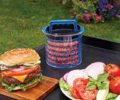RAZOR 12-Piece Burger Press Caddy Set -Chic Furniture Store 810597079 8