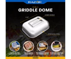 RAZOR 3-in-1 Griddle Dome -Chic Furniture Store 810597080 9