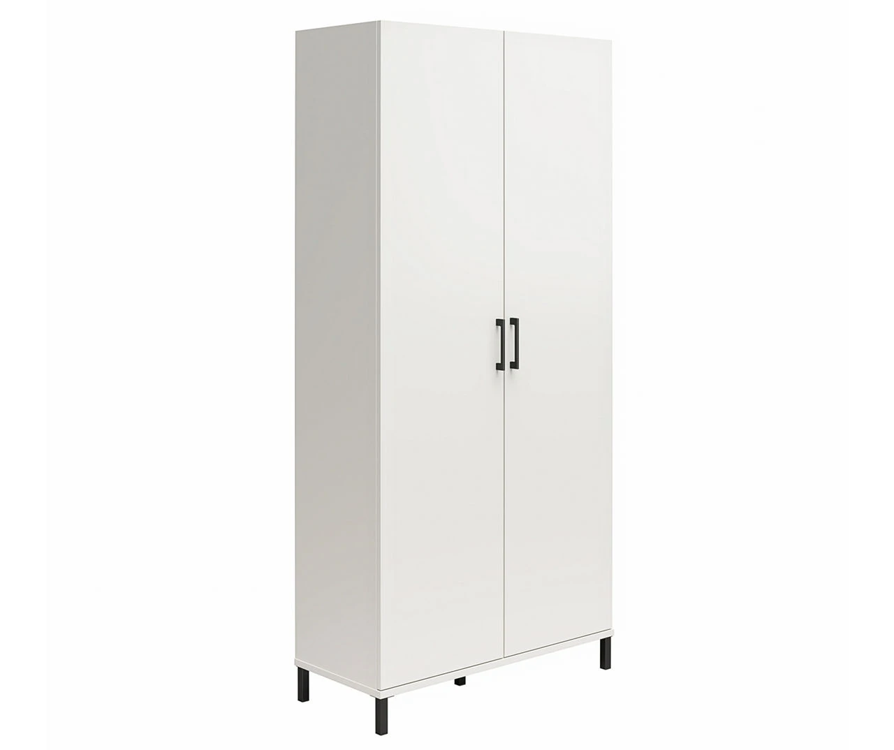 Evolution Vantage White 2-Door Storage Cabinet 4 Evolution Vantage White 2-Door Storage Cabinet - Image 2