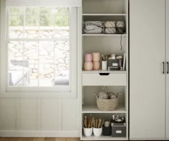 Evolution Vantage White 5-Shelf Open Cabinet 10 Evolution Vantage White 5-Shelf Open Cabinet -Chic Furniture Store 810597745 6