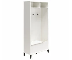 Evolution Amplus White Gym Storage Cabinet -Chic Furniture Store 810597746