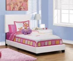 Monarch Faux Leather Twin Bed -Chic Furniture Store 810598495 B0