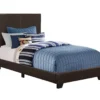 Monarch Faux Leather Twin Bed -Chic Furniture Store 810598496 A0