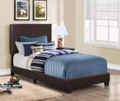 Monarch Faux Leather Twin Bed -Chic Furniture Store 810598496 B0