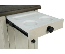 Bolanburg Chairside End Table With USB Ports, Outlets & Tray -Chic Furniture Store 810598698 2