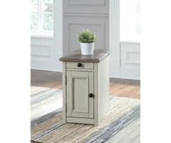 Bolanburg Chairside End Table With USB Ports, Outlets & Tray -Chic Furniture Store 810598698 9
