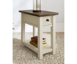 Bolanburg Chairside End Table With USB Ports & Outlets 21 Bolanburg Chairside End Table With USB Ports & Outlets -Chic Furniture Store 810598700