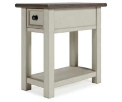 Bolanburg Chairside End Table With USB Ports & Outlets 18 Bolanburg Chairside End Table With USB Ports & Outlets -Chic Furniture Store 810598700 3