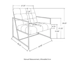 Glitzhome Modern Industrial Faux Leather Accent Chairs, 2-Pack -Chic Furniture Store 810598913 A0 8
