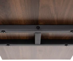 Walnut Modern A-Frame 4-Shelf Bookcase -Chic Furniture Store 810598942 A0 5