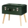 Glitzhome Velvet Suitcase Storage Stool -Chic Furniture Store 810598947 A0 1
