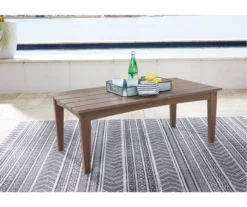 Emmeline Wood Look Coffee Table 12 Emmeline Wood Look Coffee Table -Chic Furniture Store 810599346 1