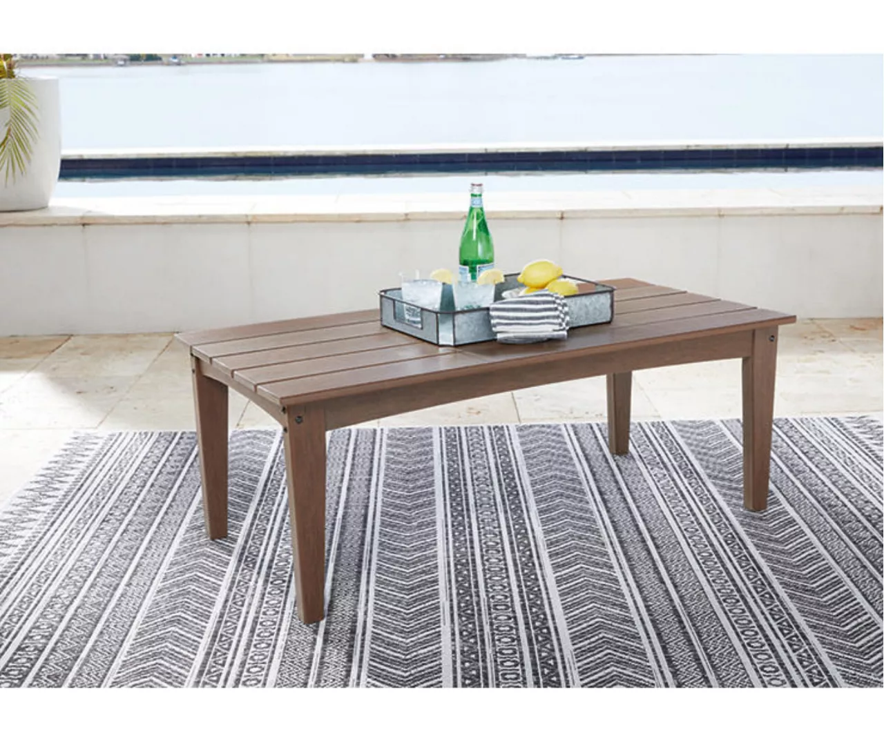 Emmeline Wood Look Coffee Table 7 Emmeline Wood Look Coffee Table - Image 5