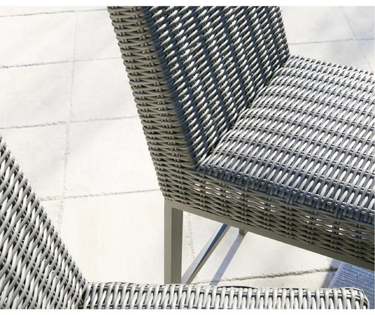 45.1" Palazzo All-Weather Wicker Patio Bar Stools, 2-Pack 10 45.1" Palazzo All-Weather Wicker Patio Bar Stools, 2-Pack - Image 8