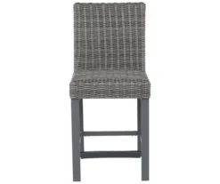 45.1" Palazzo All-Weather Wicker Patio Bar Stools, 2-Pack 12 45.1" Palazzo All-Weather Wicker Patio Bar Stools, 2-Pack -Chic Furniture Store 810599418 4