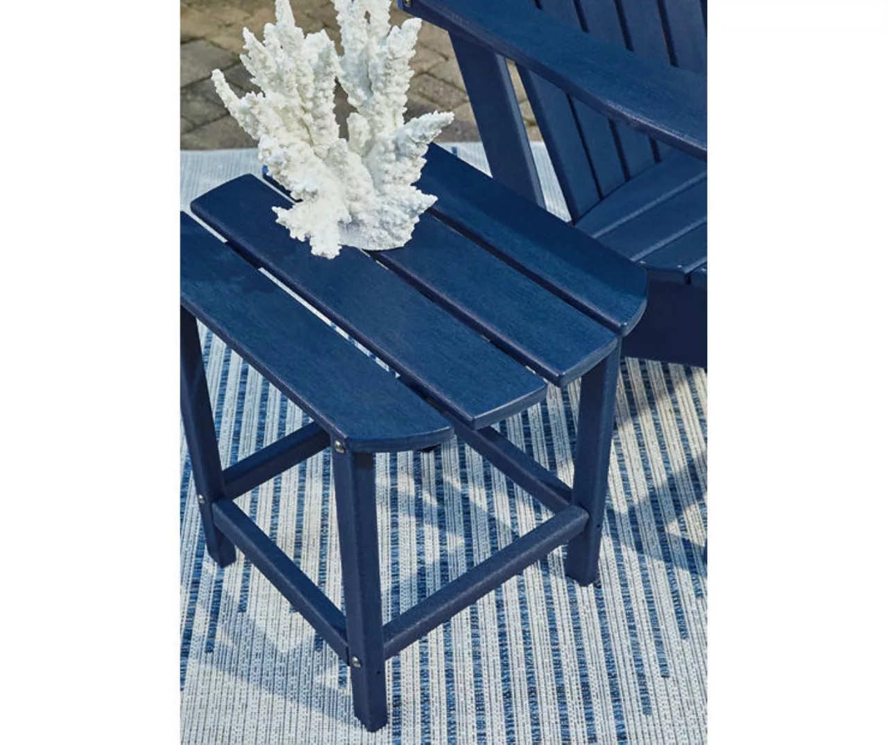 Sundown Treasure Blue Slat End Table 7 Sundown Treasure Blue Slat End Table - Image 5