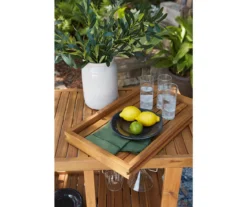 Kailani Honey Rolling Patio Serving Cart 21 Kailani Honey Rolling Patio Serving Cart -Chic Furniture Store 810599454 10