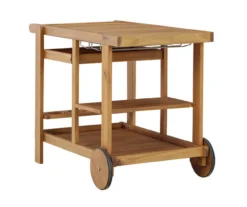 Kailani Honey Rolling Patio Serving Cart 15 Kailani Honey Rolling Patio Serving Cart -Chic Furniture Store 810599454 4