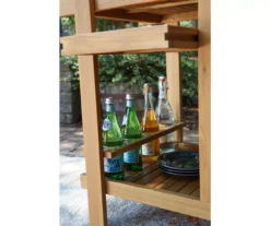 Kailani Honey Rolling Patio Serving Cart 18 Kailani Honey Rolling Patio Serving Cart -Chic Furniture Store 810599454 6