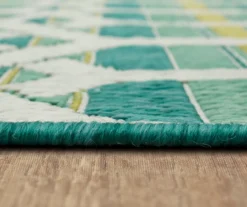 Mohawk Home Cabana Geo Teal Area Rug -Chic Furniture Store 810601054 A8 4