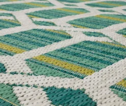 Mohawk Home Cabana Geo Teal Area Rug -Chic Furniture Store 810601055 A8 3