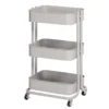 Opal Gray 3-Tier Rolling Cart -Chic Furniture Store 810606569 A0 1