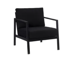 Marcy Metal Cushioned Patio Lounge Chair