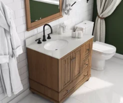 DHP Atwater Living Jazmyn Bathroom Vanity With White Sink -Chic Furniture Store 810610487 B0 1