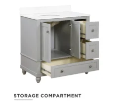 DHP Atwater Living Jazmyn Bathroom Vanity With White Sink -Chic Furniture Store 810610489 A0 2