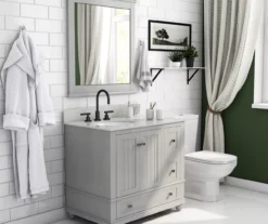 DHP Atwater Living Jazmyn Bathroom Vanity With White Sink -Chic Furniture Store 810610489 B0 2