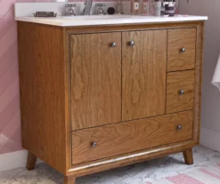 DHP Atwater Living Delias Bathroom Vanity With White Sink 23 DHP Atwater Living Delias Bathroom Vanity With White Sink -Chic Furniture Store 810610513 B0 2