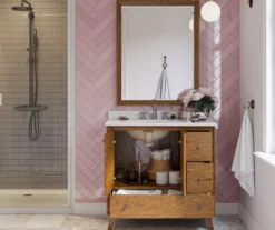 DHP Atwater Living Delias Bathroom Vanity With White Sink 25 DHP Atwater Living Delias Bathroom Vanity With White Sink -Chic Furniture Store 810610513 B0 4