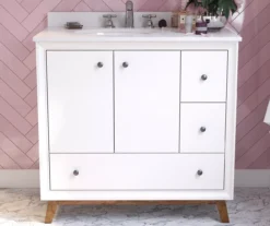 DHP Atwater Living Delias Bathroom Vanity With White Sink 22 DHP Atwater Living Delias Bathroom Vanity With White Sink -Chic Furniture Store 810610514 B0 1
