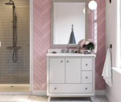 DHP Atwater Living Delias Bathroom Vanity With White Sink 29 DHP Atwater Living Delias Bathroom Vanity With White Sink -Chic Furniture Store 810610515 B0 3