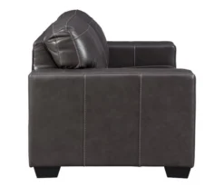 Morelos Gray Leather Loveseat -Chic Furniture Store 810610794 A0 6