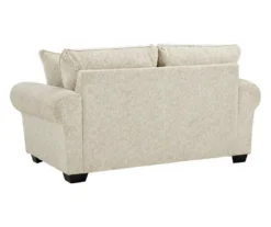 Haisley Ivory Loveseat -Chic Furniture Store 810610831 A0 2