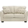 Haisley Ivory Loveseat -Chic Furniture Store 810610831 A0 3
