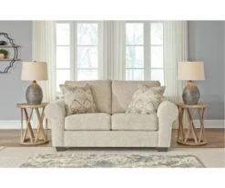 Haisley Ivory Loveseat -Chic Furniture Store 810610831 A0 5
