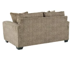 Olin Chocolate Brown Loveseat -Chic Furniture Store 810610833 A0 2