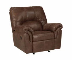 Bladen Coffee Faux Leather Rocker Recliner -Chic Furniture Store 810612226 6